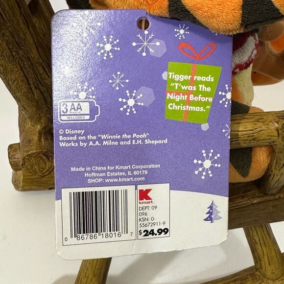 Disney Tigger and Roo “The Night Before Christmas” Read Aloud Toy - Picture 15 of 16